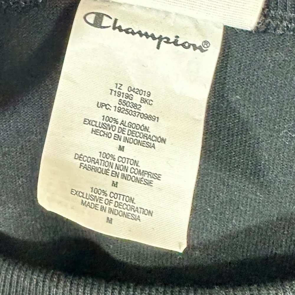 champion graphic behind the label heritage tee size M - Picture 5 of 5